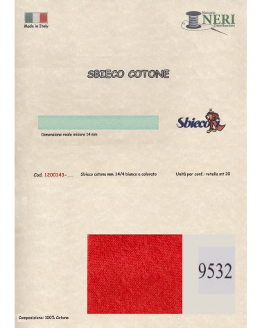 1200143-9532 SBIECO COTONE mm14/4 100CO