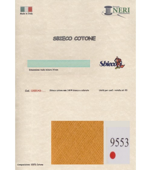 1200143-9553 SBIECO COTONE mm14/4 100CO