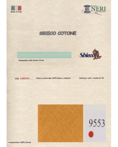 1200143-9553 SBIECO COTONE mm14/4 100CO