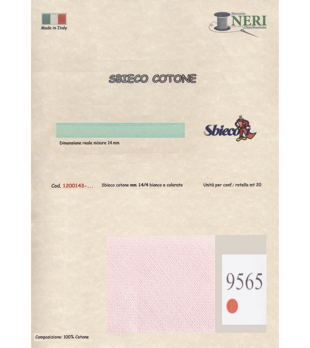1200143-9565 SBIECO COTONE mm14/4 100CO