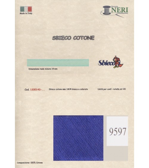 1200143-9597 SBIECO COTONE mm14/4 100CO