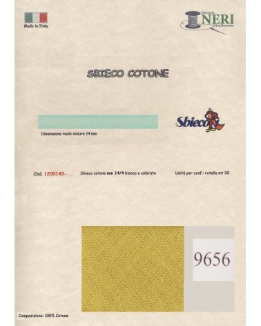 1200143-9656 SBIECO COTONE mm14/4 100CO