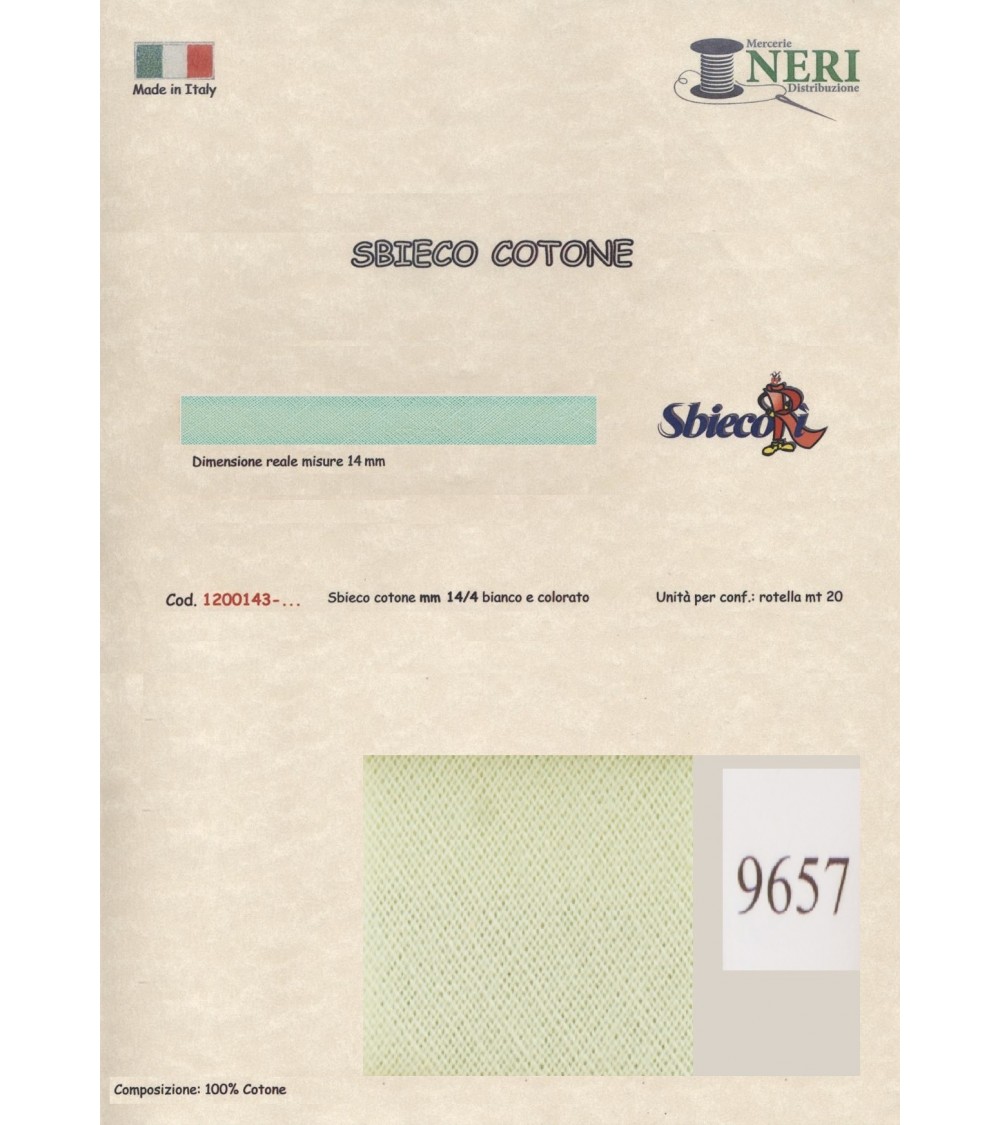 1200143-9657 SBIECO COTONE mm14/4 100CO