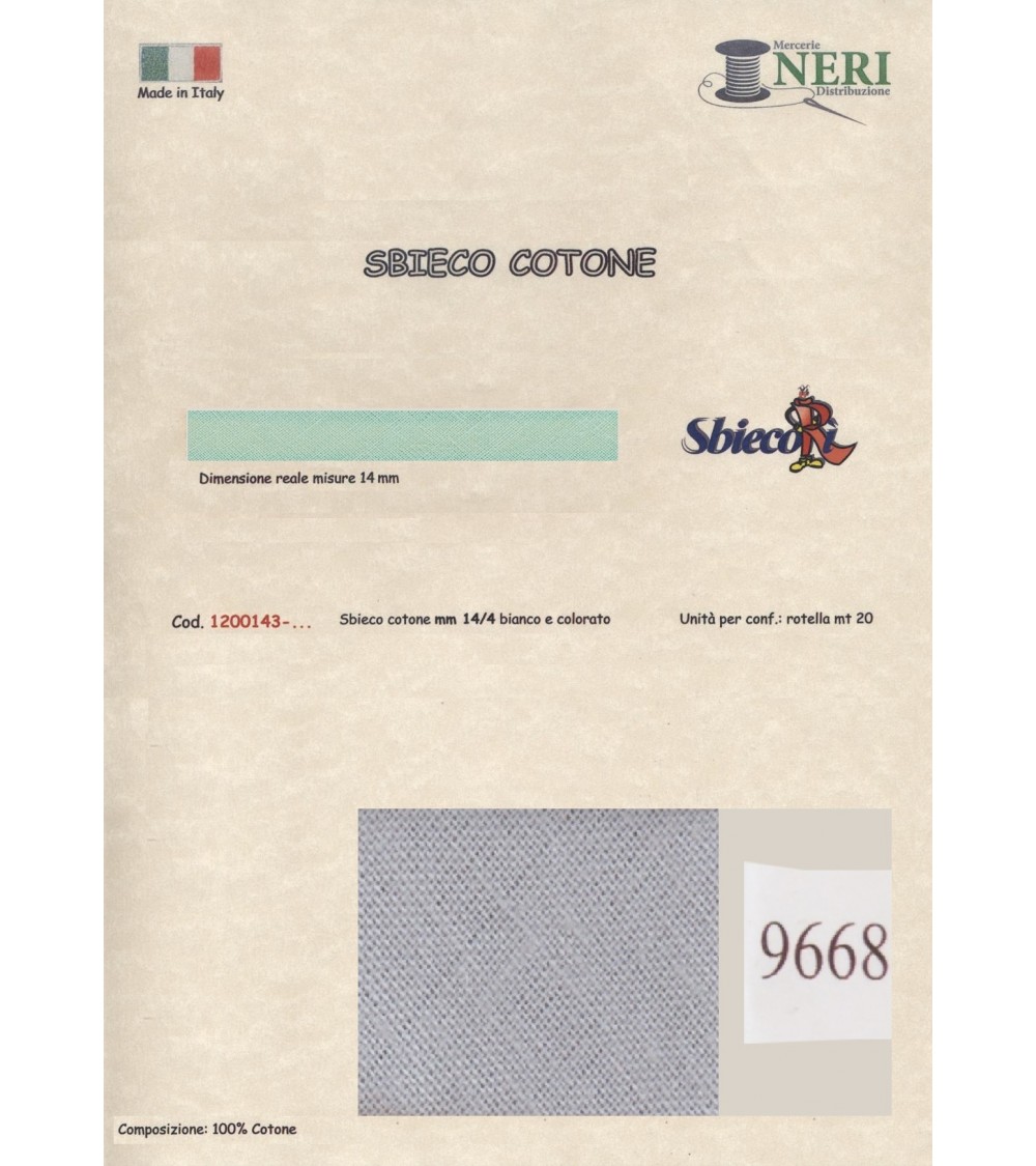 1200143-9668 SBIECO COTONE mm14/4 100CO