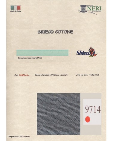 1200143-9714 SBIECO COTONE mm14/4 100CO