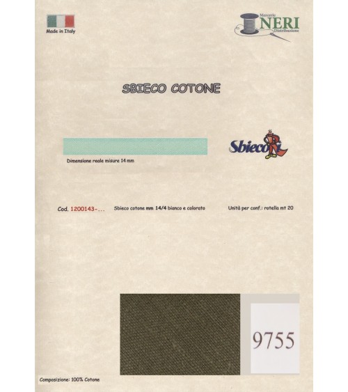 1200143-9755 SBIECO COTONE mm14/4 100CO