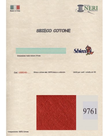 1200143-9761 SBIECO COTONE mm14/4 100CO