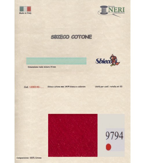 1200143-9794 SBIECO COTONE mm14/4 100CO