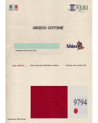 1200143-9794 SBIECO COTONE mm14/4 100CO