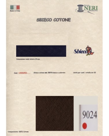 1200253-9024 SBIECO COTONE mm25/5 100CO