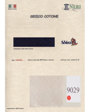 1200253-9029 SBIECO COTONE mm25/5 100CO
