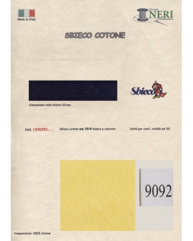 1200253-9092 SBIECO COTONE mm25/5 100CO