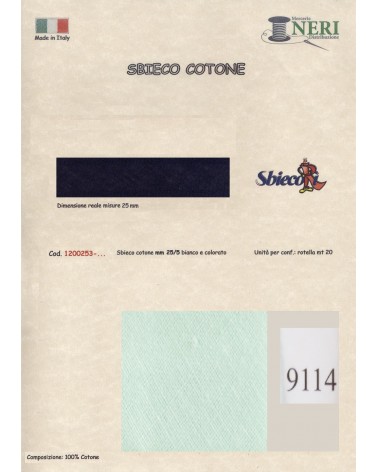 1200253-9114 SBIECO COTONE mm25/5 100CO
