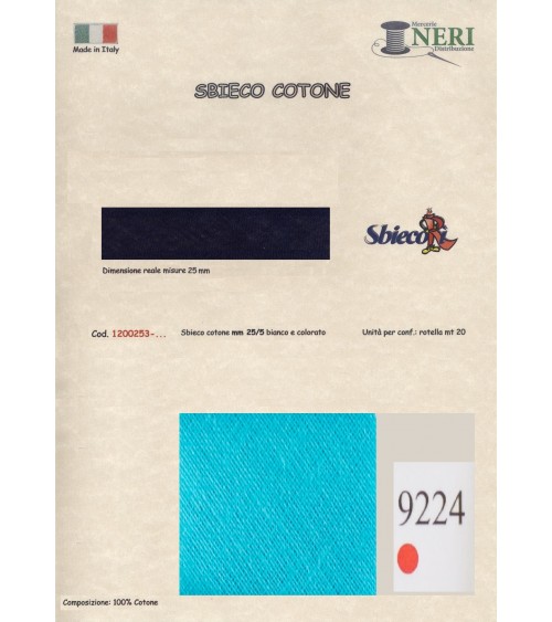 1200253-9224 SBIECO COTONE mm25/5 100CO