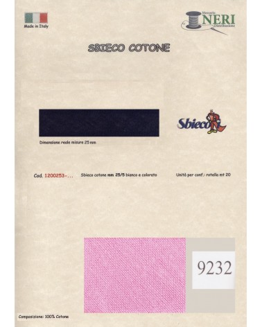1200253-9232 SBIECO COTONE mm25/5 100CO