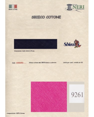 1200253-9261 SBIECO COTONE mm25/5 100CO