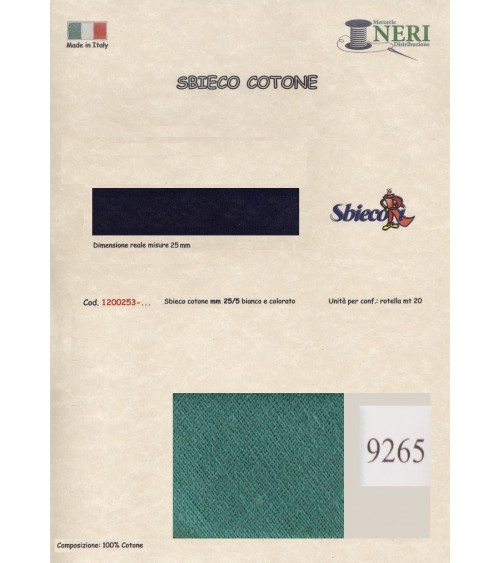 1200253-9265 SBIECO COTONE mm25/5 100CO