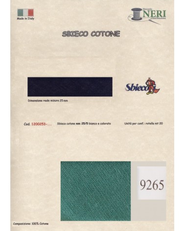 1200253-9265 SBIECO COTONE mm25/5 100CO