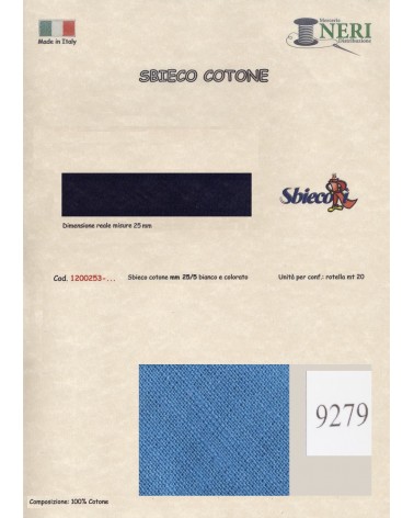 1200253-9279 SBIECO COTONE mm25/5 100CO