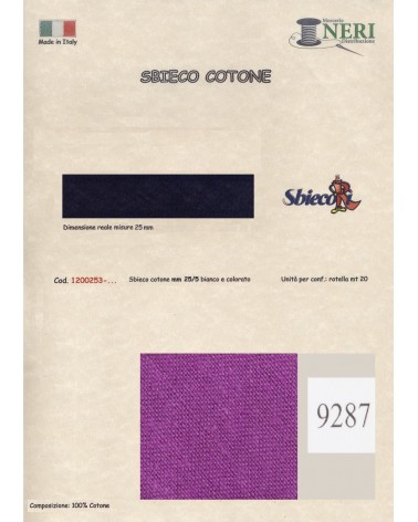 1200253-9287 SBIECO COTONE mm25/5 100CO