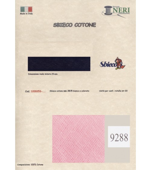 1200253-9288 SBIECO COTONE mm25/5 100CO