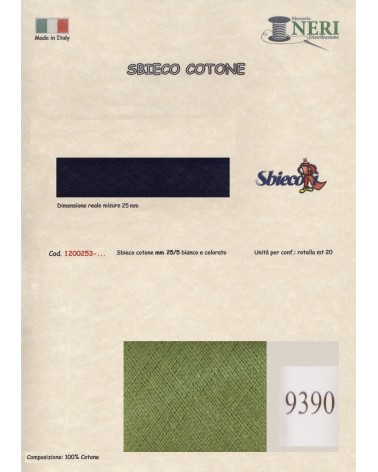 1200253-9390 SBIECO COTONE mm25/5 100CO