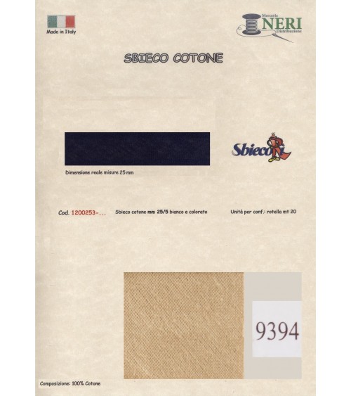 1200253-9394 SBIECO COTONE mm25/5 100CO