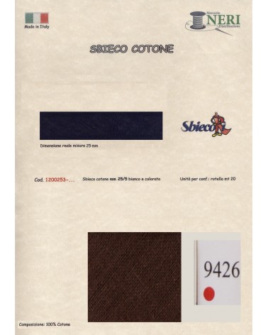 1200253-9426 SBIECO COTONE mm25/5 100CO