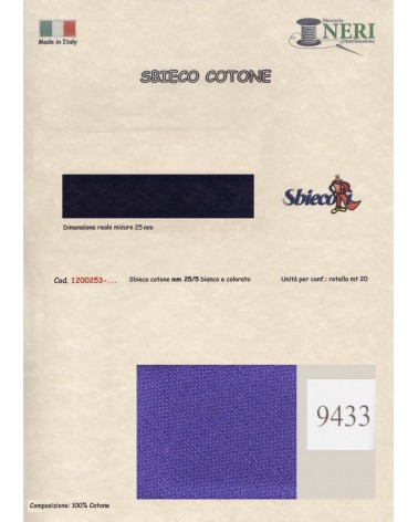 1200253-9433 SBIECO COTONE mm25/5 100CO