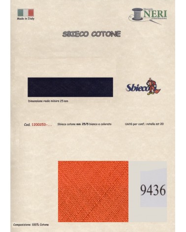 1200253-9436 SBIECO COTONE mm25/5 100CO