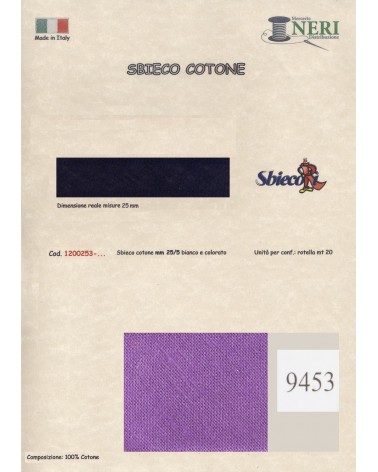 1200253-9453 SBIECO COTONE mm25/5 100CO