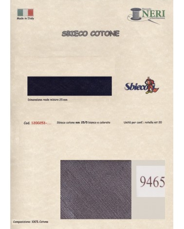 1200253-9465 SBIECO COTONE mm25/5 100CO