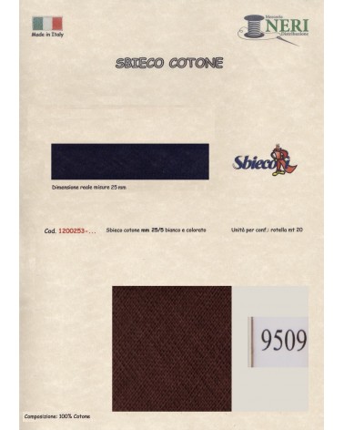 1200253-9509 SBIECO COTONE mm25/5 100CO
