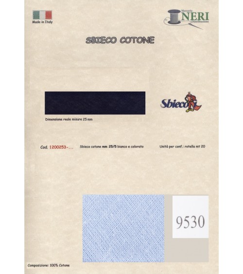 1200253-9530 SBIECO COTONE mm25/5 100CO
