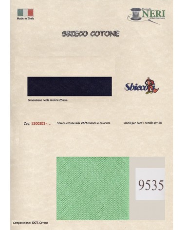 1200253-9535 SBIECO COTONE mm25/5 100CO