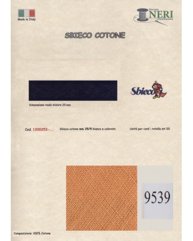 1200253-9539 SBIECO COTONE mm25/5 100CO