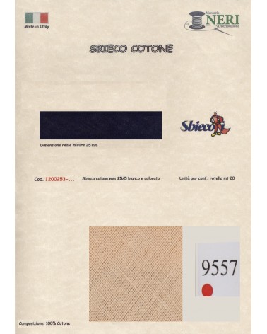 1200253-9557 SBIECO COTONE mm25/5 100CO