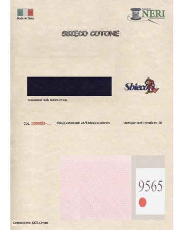 1200253-9565 SBIECO COTONE mm25/5 100CO
