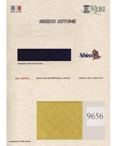 1200253-9656 SBIECO COTONE mm25/5 100CO
