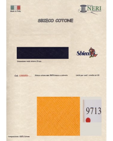 1200253-9713 SBIECO COTONE mm25/5 100CO
