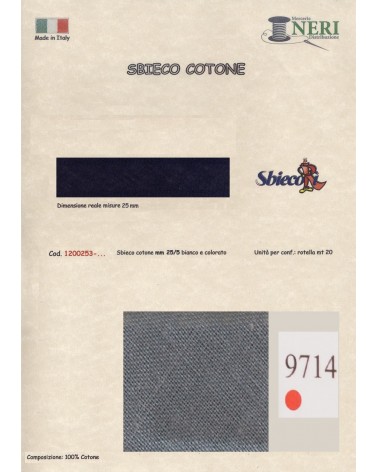 1200253-9714 SBIECO COTONE mm25/5 100CO