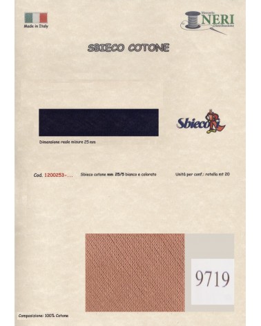 1200253-9719 SBIECO COTONE mm25/5 100CO