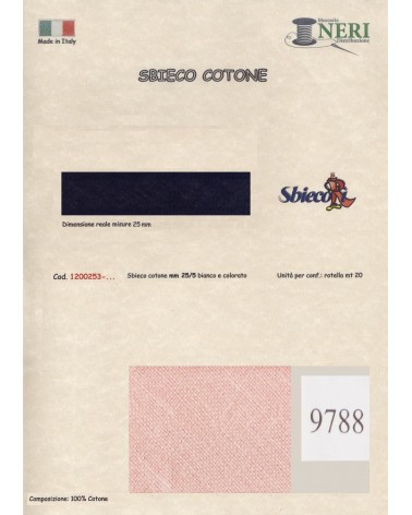 1200253-9788 SBIECO COTONE mm25/5 100CO