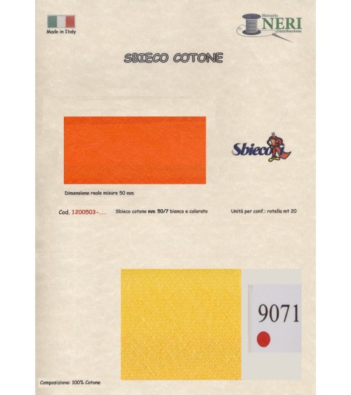1200503-9071 SBIECO COTONE mm50/7 100CO