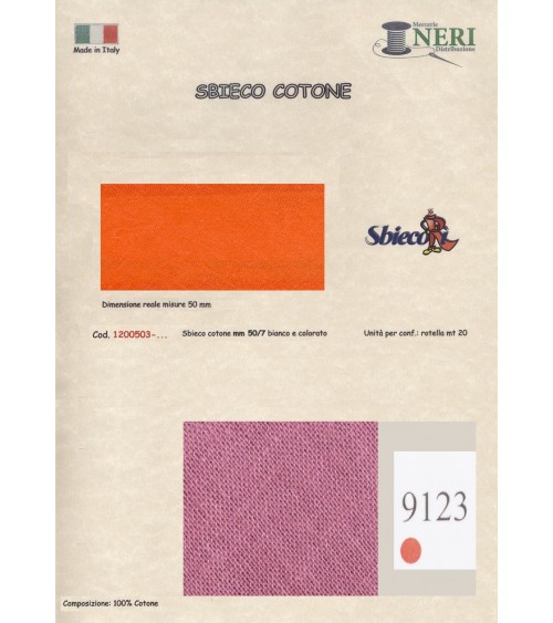 1200503-9123 SBIECO COTONE mm50/7 100CO
