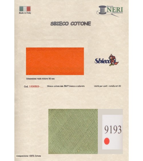 1200503-9193 SBIECO COTONE mm50/7 100CO
