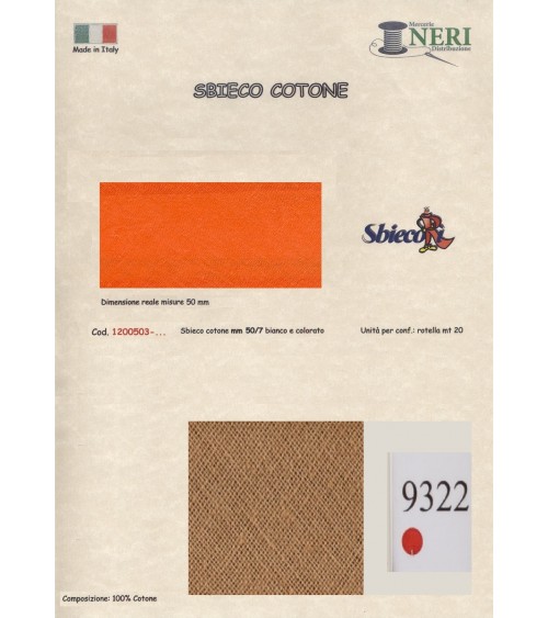 1200503-9322 SBIECO COTONE mm50/7 100CO