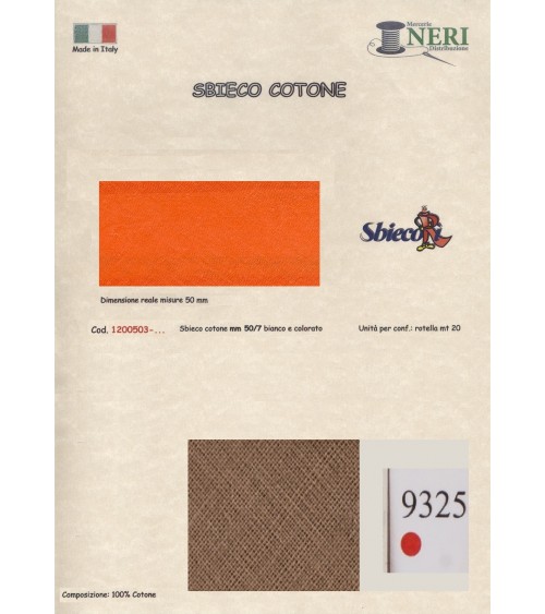 1200503-9325 SBIECO COTONE mm50/7 100CO