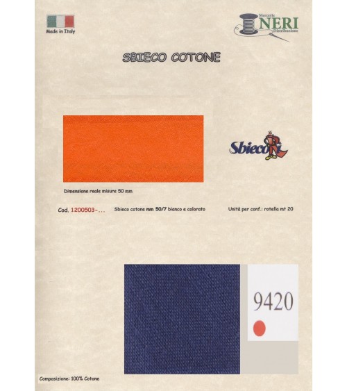 1200503-9420 SBIECO COTONE mm50/7 100CO