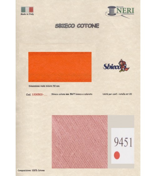 1200503-9451 SBIECO COTONE mm50/7 100CO